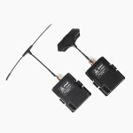 Original Aeris Link ExpressLRS ELRS TX Module 2.4G 915MHz With OLED Screen Cooling Fan High-frequency Airplane Racing UAV